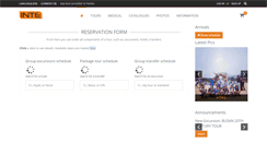 Desktop Screenshot of intetour.com